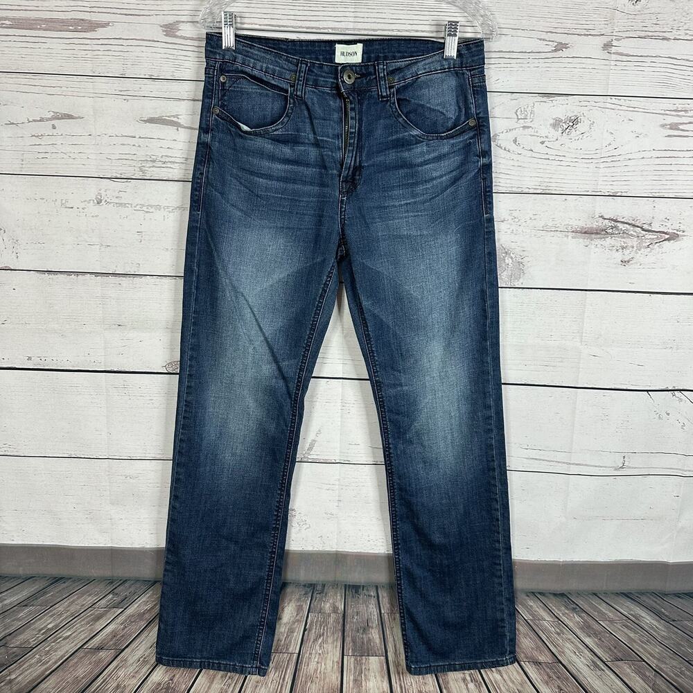 Hudson Jeans Youth Girls 16 Blue Straight Lilian Casual Preppy Midrise